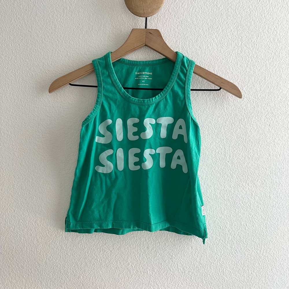 Tinycottons Girls Kids Siesta Tank Top